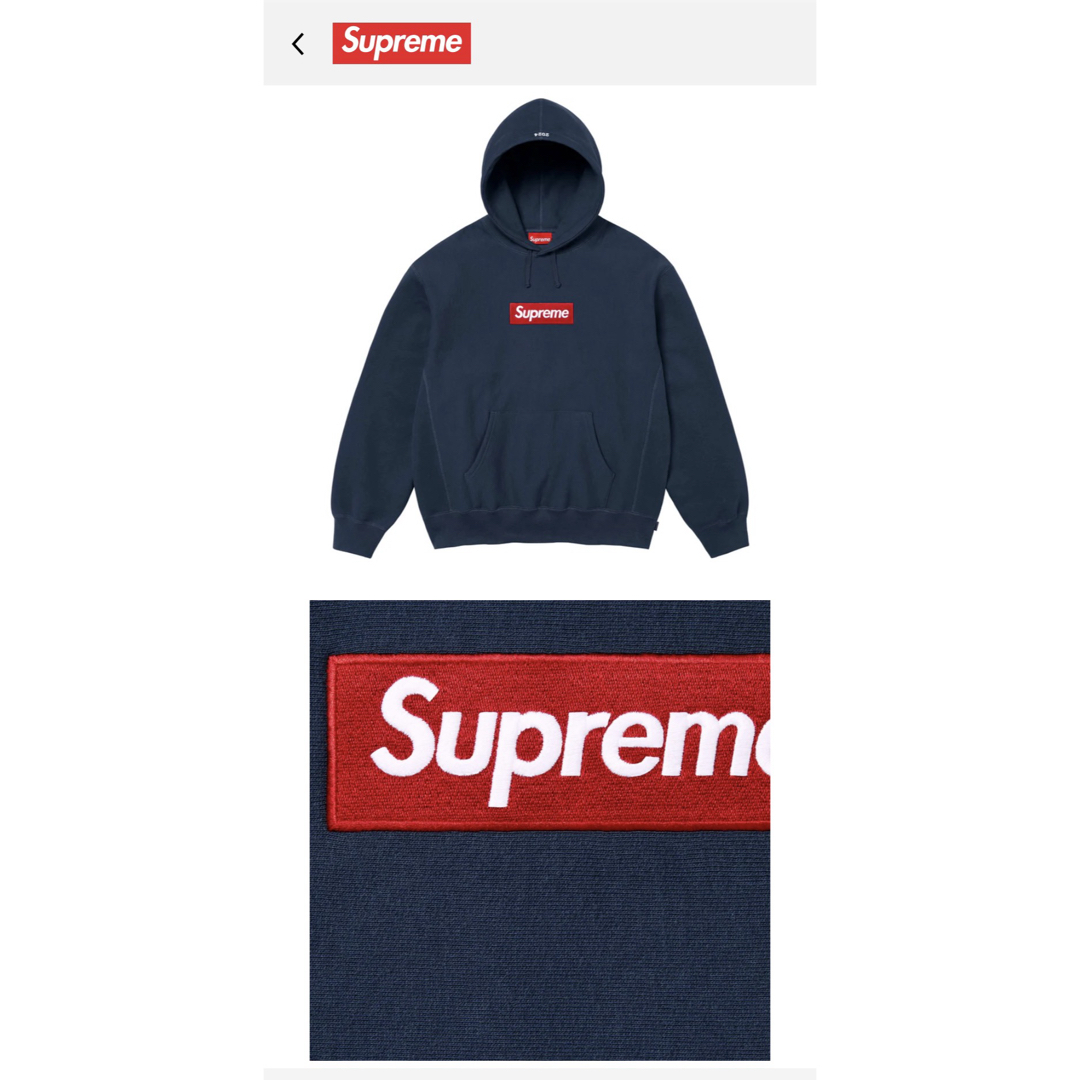 Supreme - Supreme Box Logo Hooded Sweatshirt 24fwの通販 by すずき