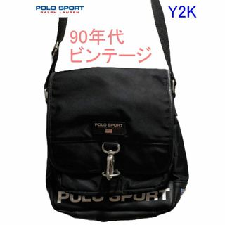 POLO RALPH LAUREN - 90年代ビンテージ POLO SPORT ショルダーバッグの