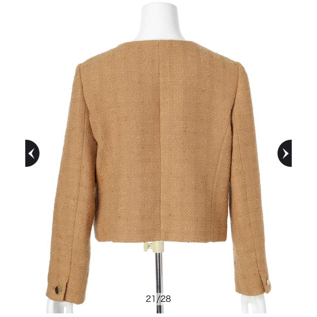 JUSGLITTY - ジャスグリッティ ☆ 美香さん コラボ 2way 釦 ツイード