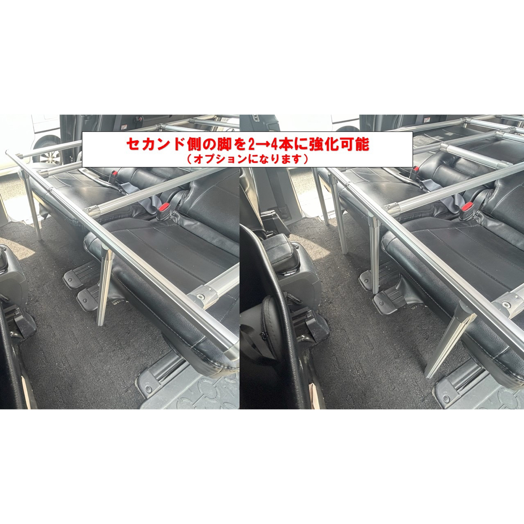 デリカ D5 フルダブルベッドキット フレームのみの通販 by シンビ's