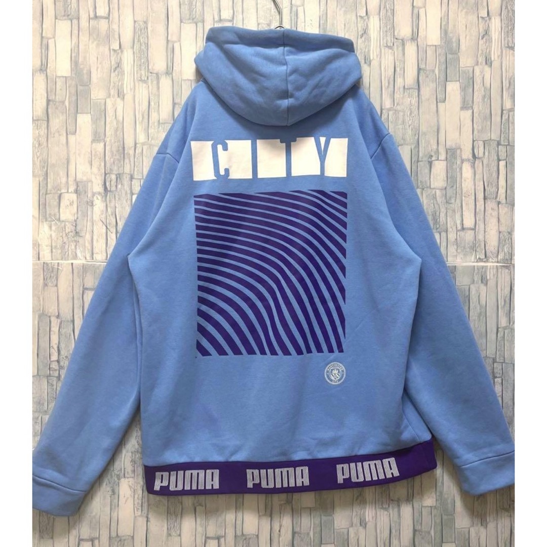 PUMA - プーマ マンチェスターシティ パーカー スウェット プル