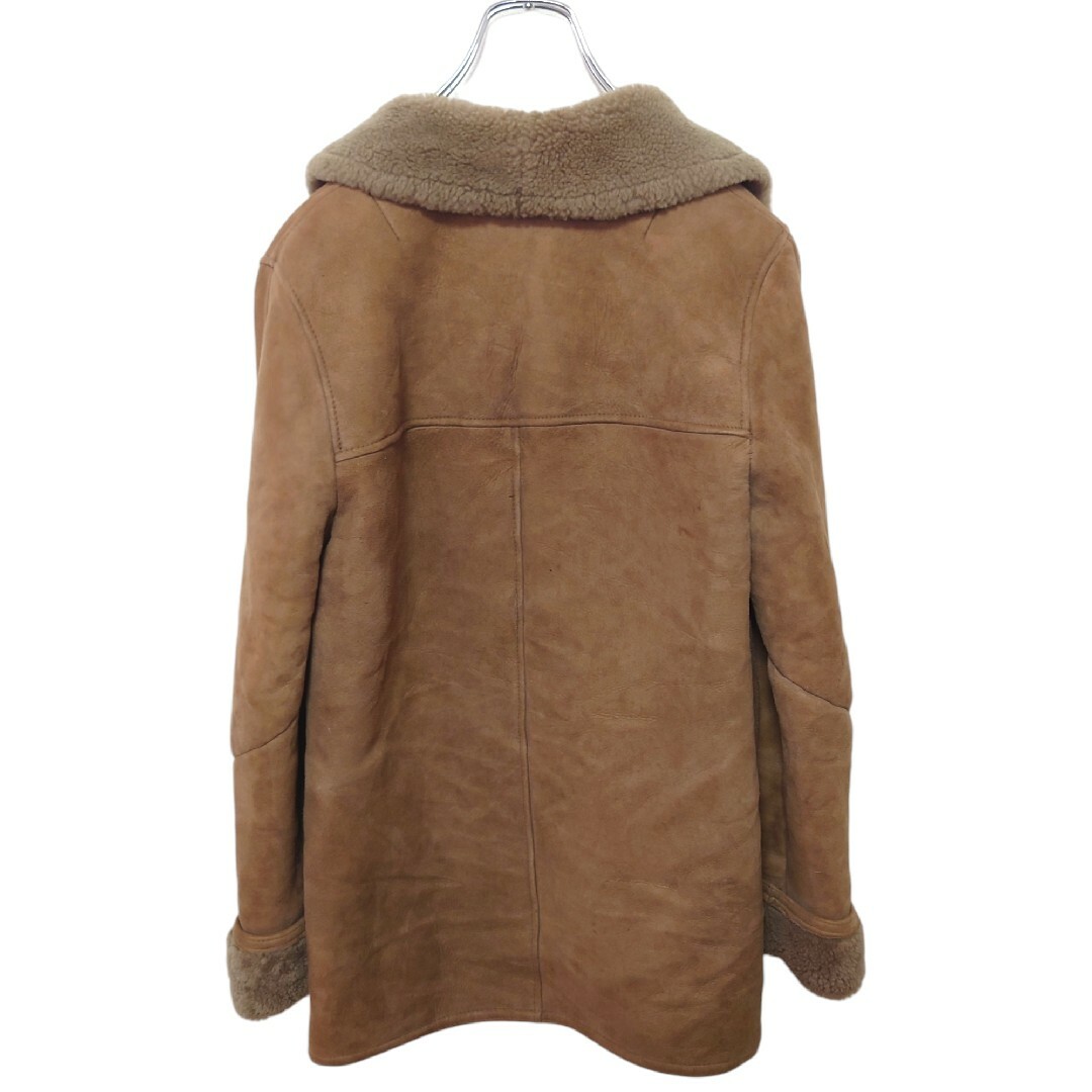 VINTAGE - 【Morlands】英国製 本革 ラムスキン ムートンコート A-2799