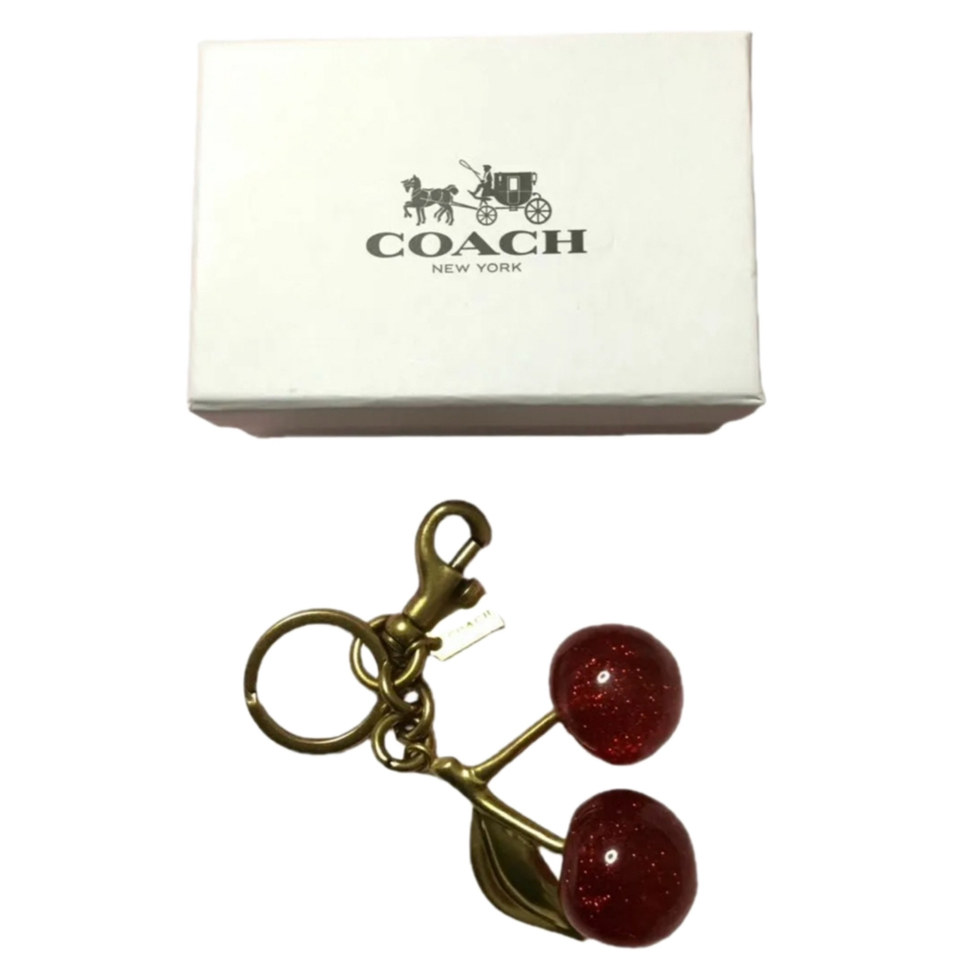 COACH - COACH コーチチェリー さくらんぼキーホルダー キーリング