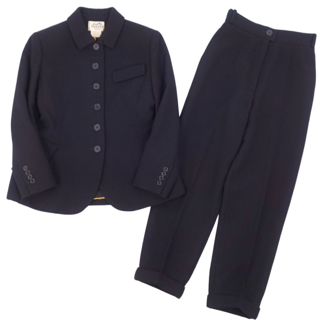 HERMES - 美品 Vintage エルメス HERMES セットアップ パンツスーツ