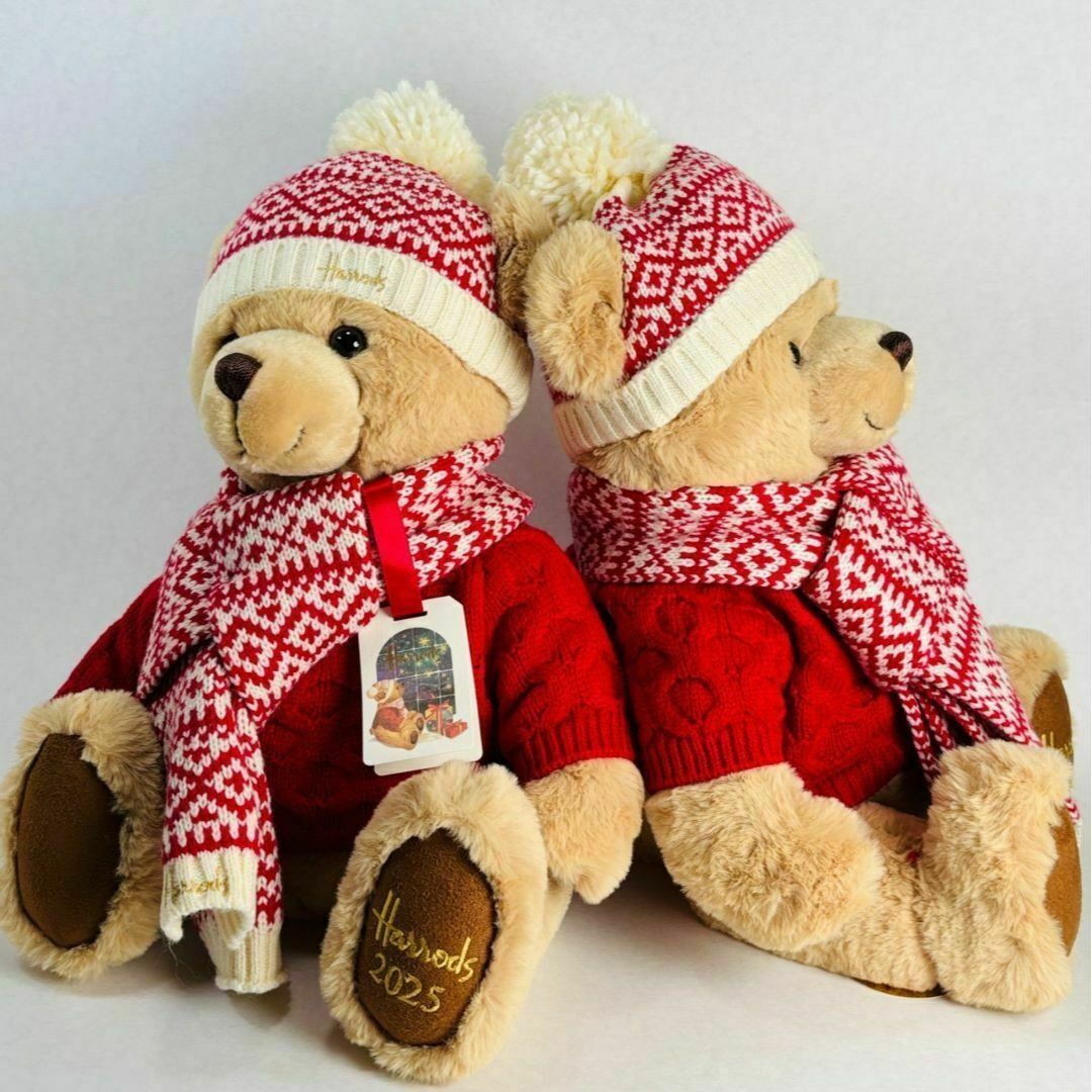 Harrods - 【Harrods】ハロッズ 2025年クリスマスベア テディベア 座高