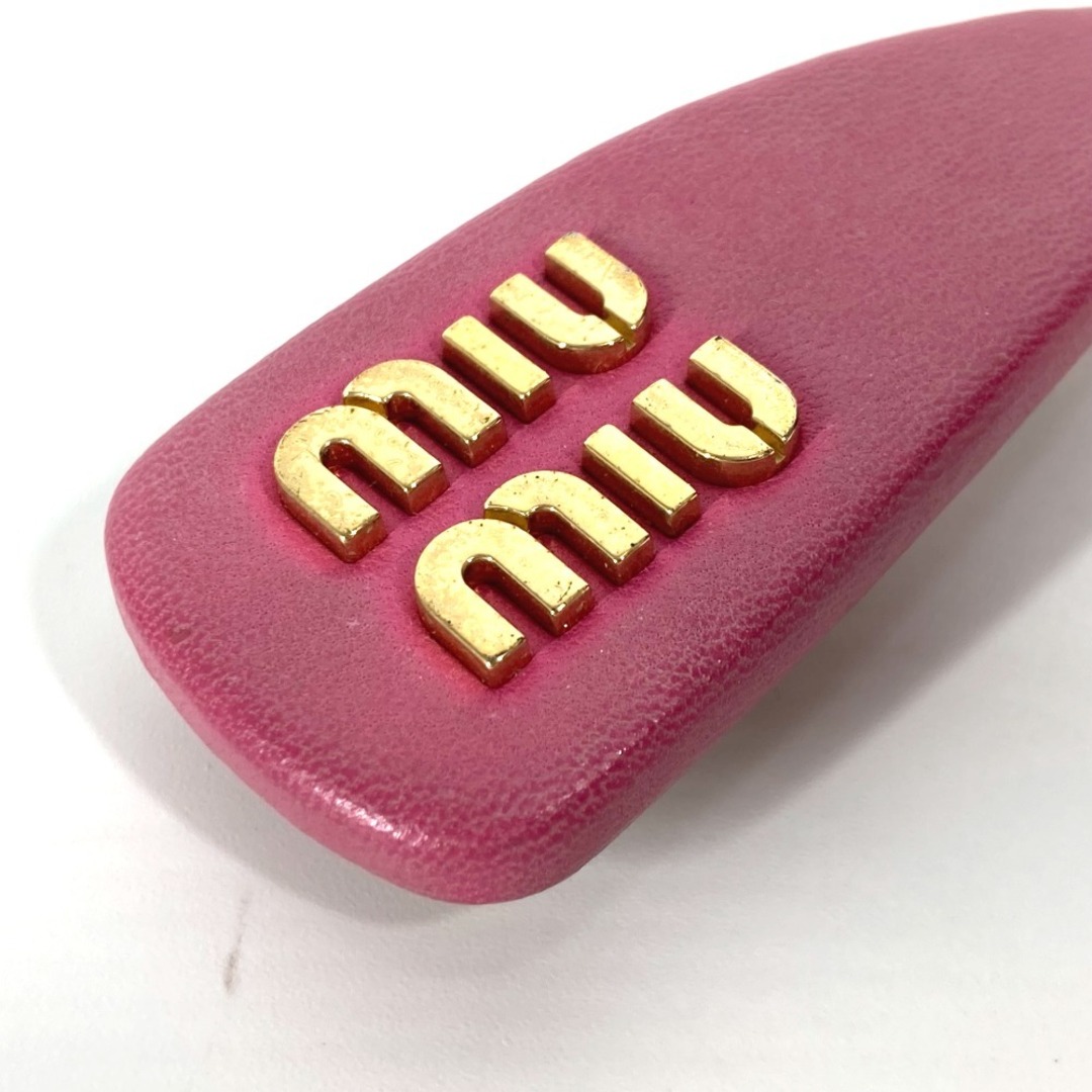 MIU MIU - ミュウミュウ MIUMIU ロゴ ヘアアクセサリー ヘアピン