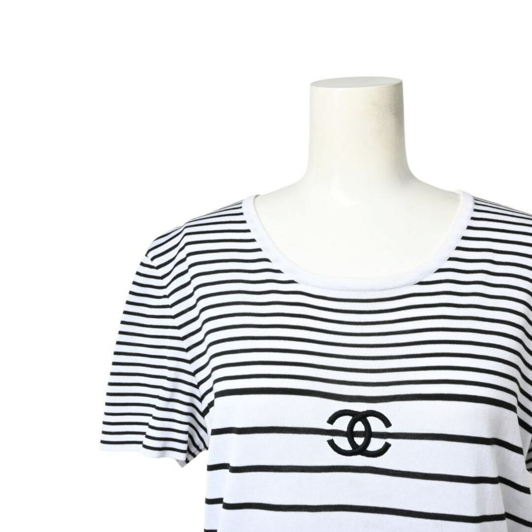 CHANEL - CHANEL ココマーク刺繍 ボーダー ニット Tシャツの通販 by