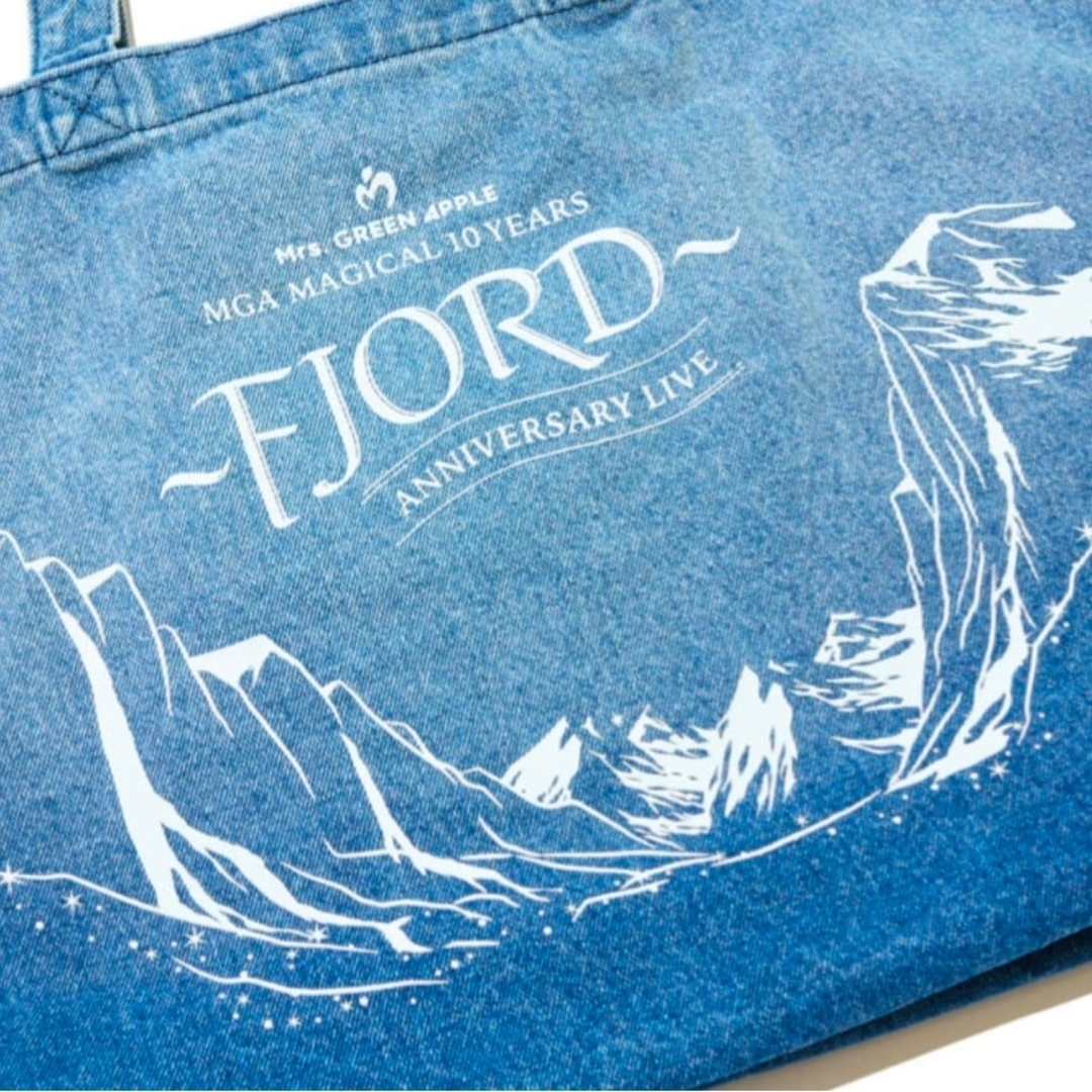 未開封☆ミセスグリーンアップル フィヨルド デニムバッグ ミセス