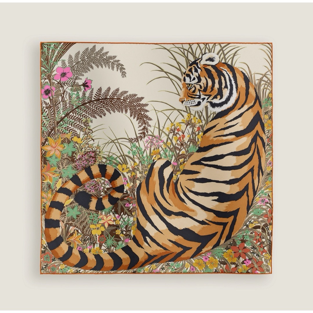 HERMES - 値下げ！新品未使用 エルメス カレ 70 《タイガー・タイガー