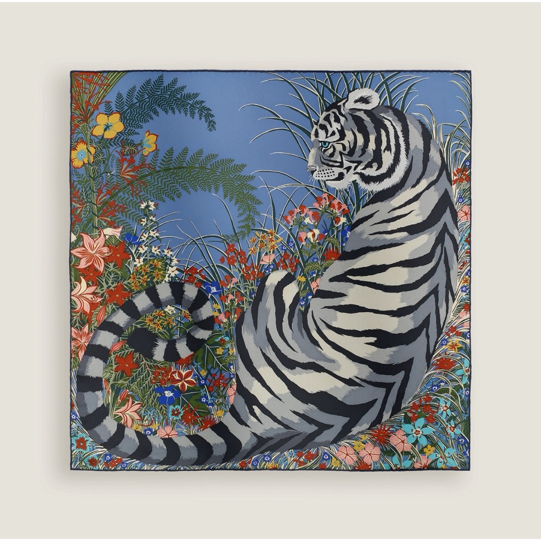 HERMES - 値下げ！新品未使用 エルメス カレ 70 《タイガー・タイガー