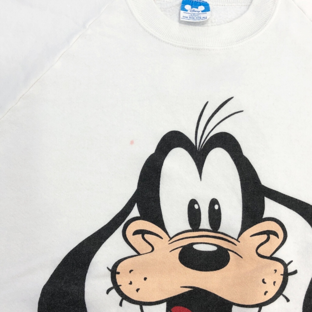 Disney - 80年代 USA製 Disney ディズニー グーフィー スウェット