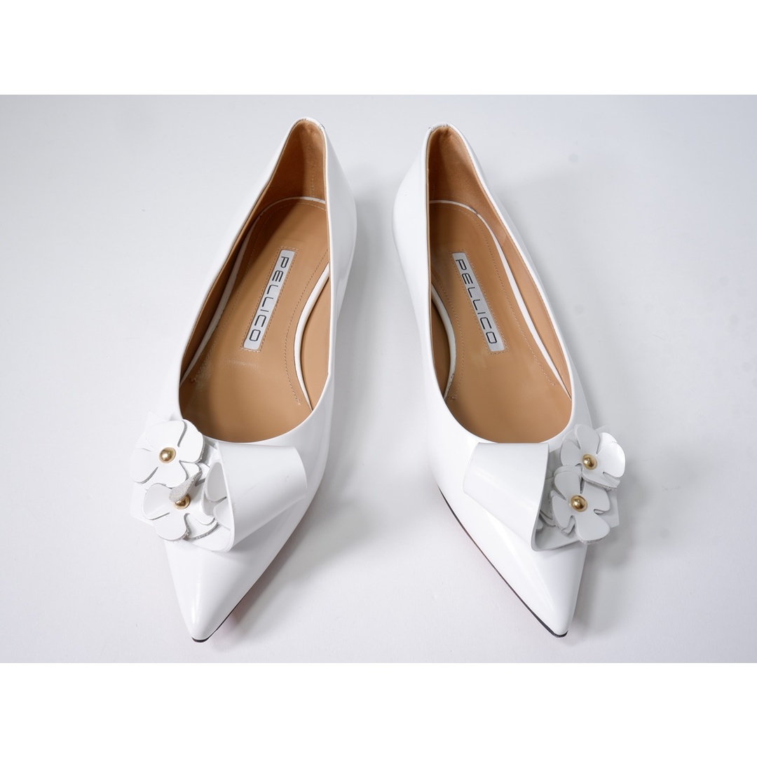 PELLICO - PELLICOペリーコ 2024AW ANIMA ガラスレザーパンプス 1.0cm