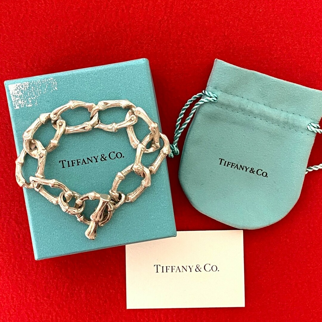 Tiffany & Co. - 極 美品 保存箱 袋付き TIFFANY&Co. ティファニー