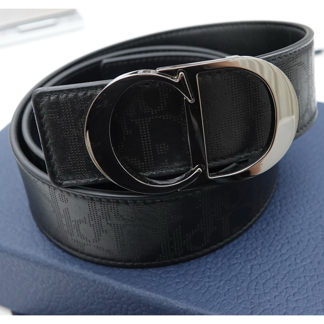 DIOR HOMME - ディオール CD リバーシブル オブリーク ベルト 90の通販
