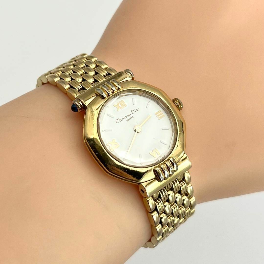 Christian Dior - ディオール オクタゴン カットガラス 腕時計