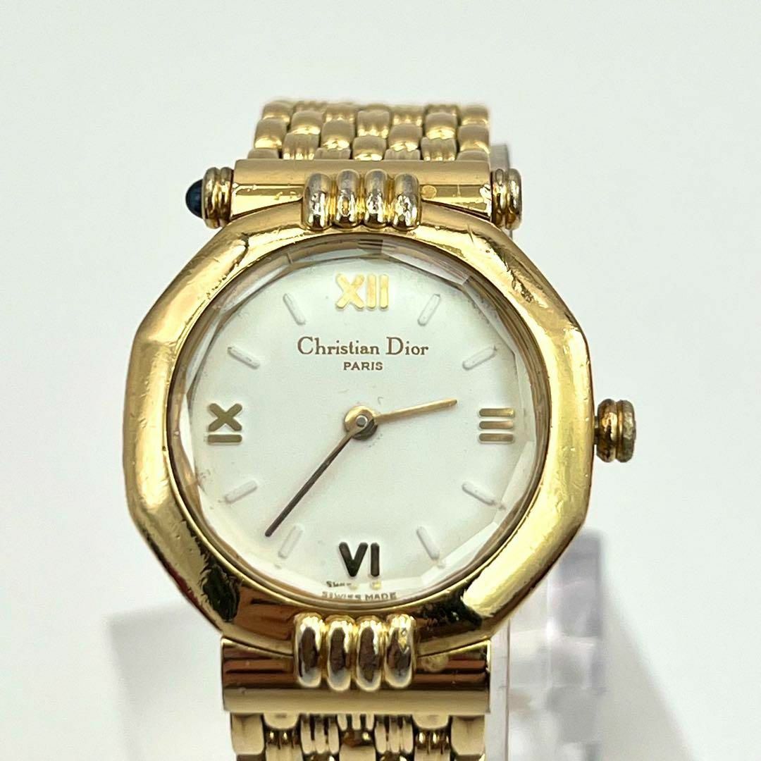 Christian Dior - ディオール オクタゴン カットガラス 腕時計