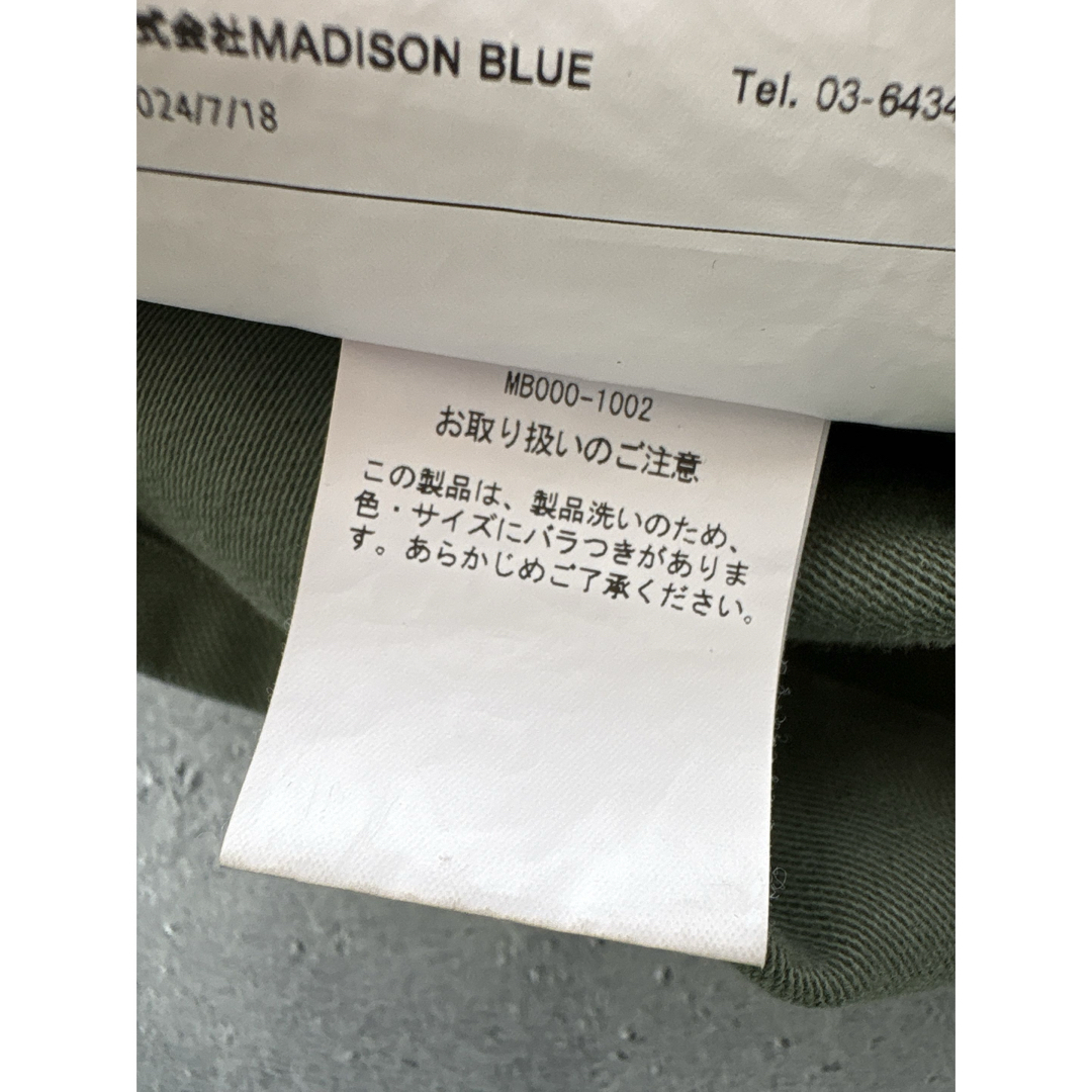 MADISONBLUE - 2025 MADISONBLUE マディソンブルー ミリタリー