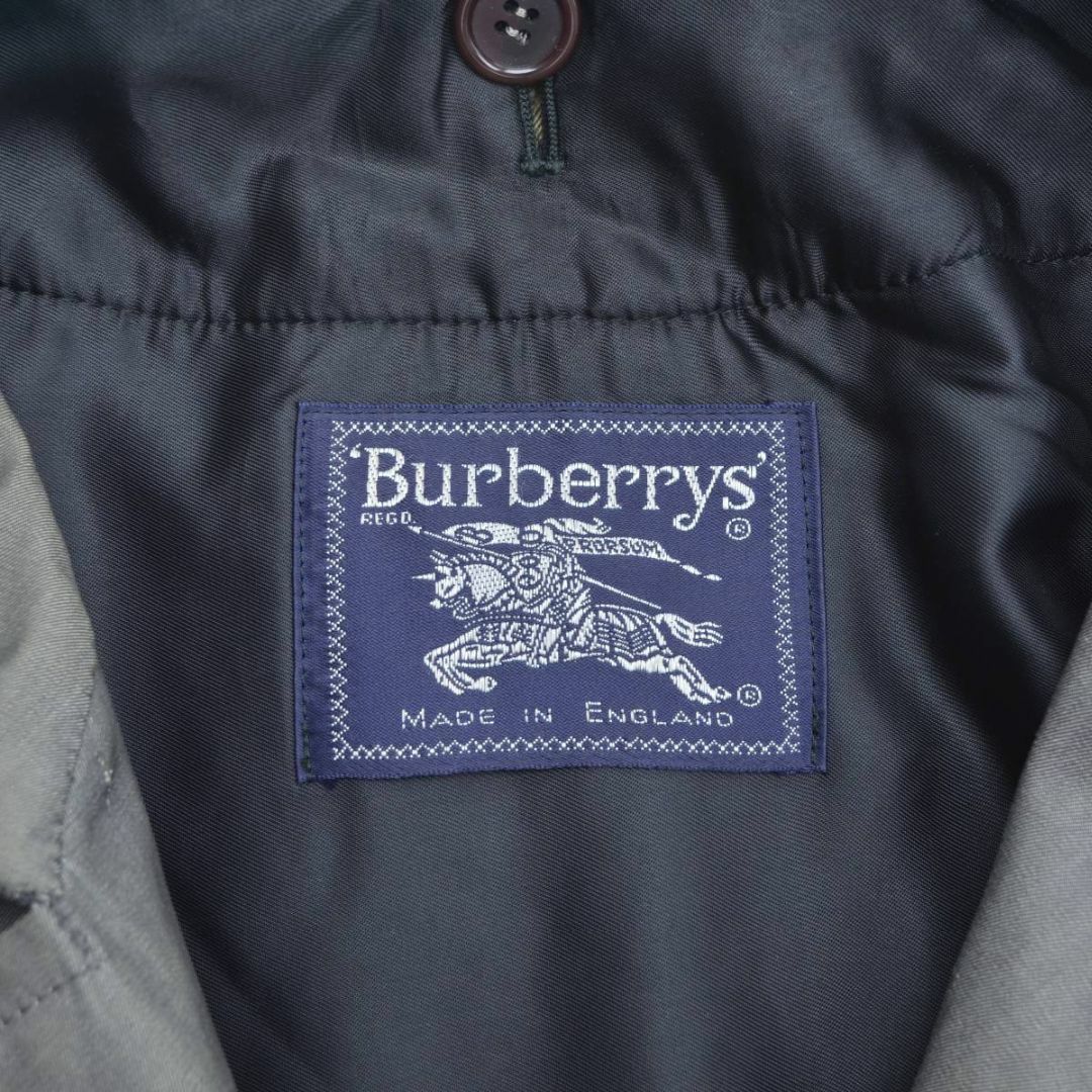 BURBERRY - 【BURBERRY】80s イングランド製 一枚袖 ダブルトレンチ