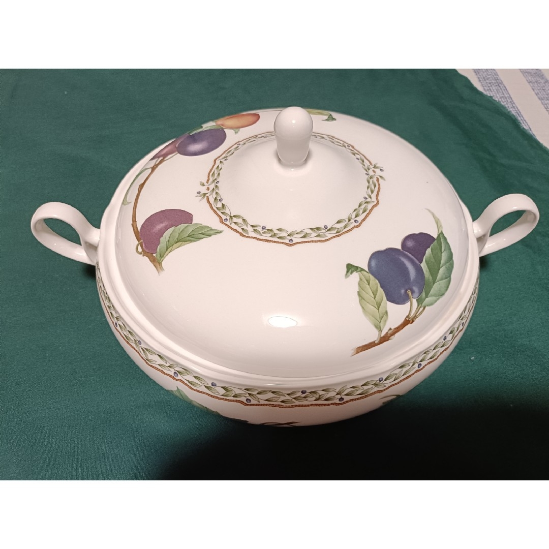 Noritake - ノリタケ ロイヤルオーチャード スープポット プレート 皿