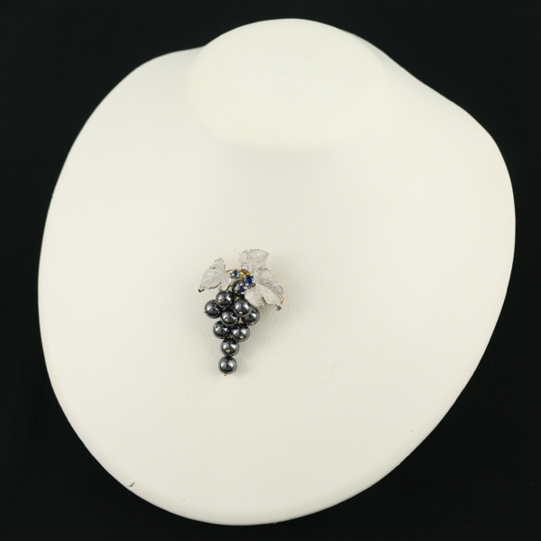 AsTime 石川暢子 石川暢子 ブローチ兼ペンダントトップ ヘマタイト