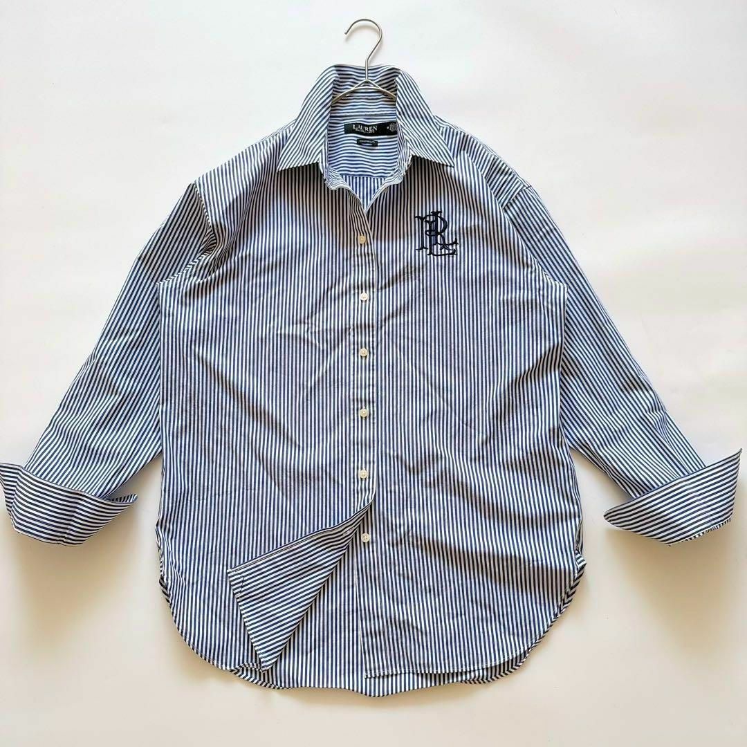 Ralph Lauren - 現行QR✨ローレンラルフローレン ブルーストライプ