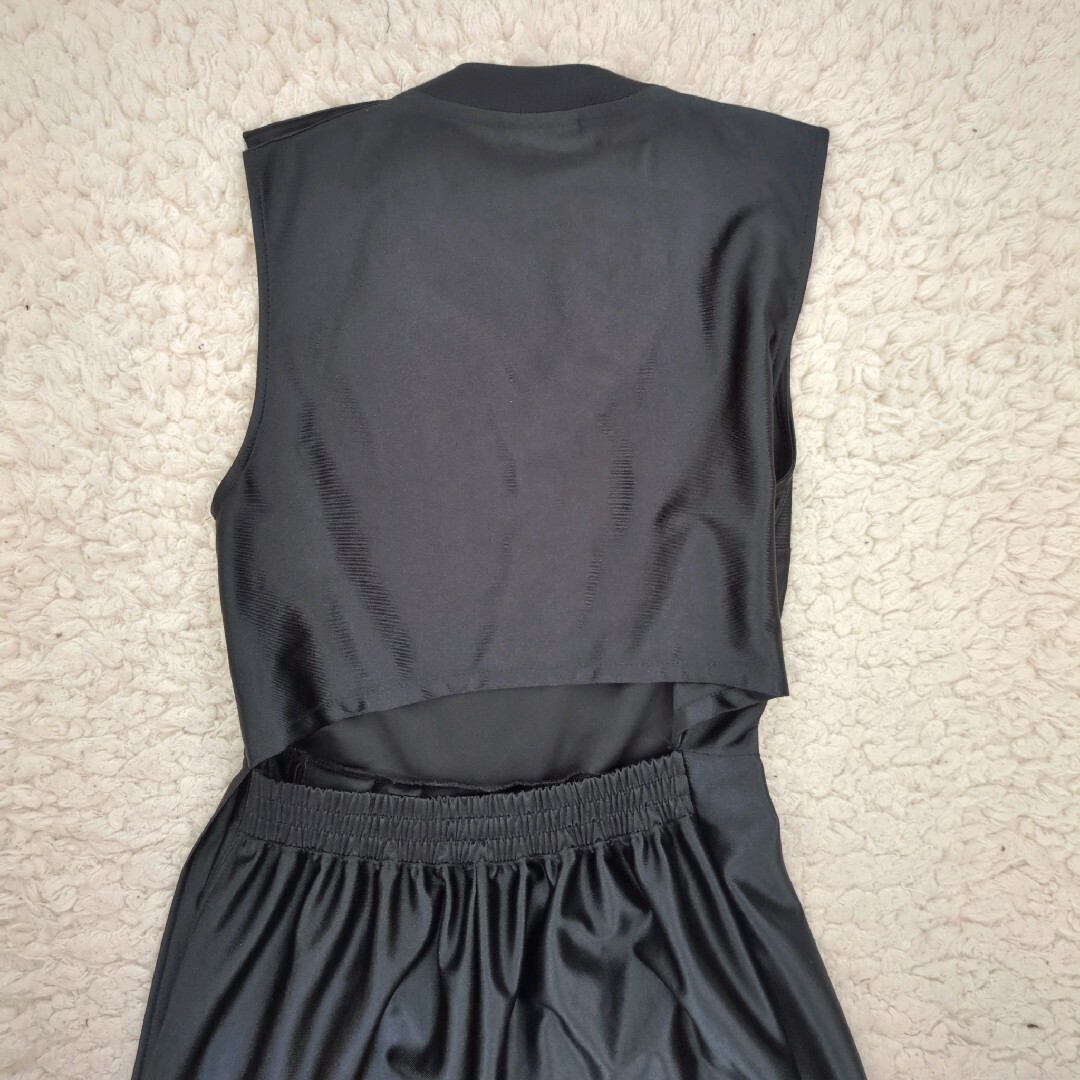 NIKE - 美品 ナイキ ジャンプスーツ オールインワン ブラック ゴールド