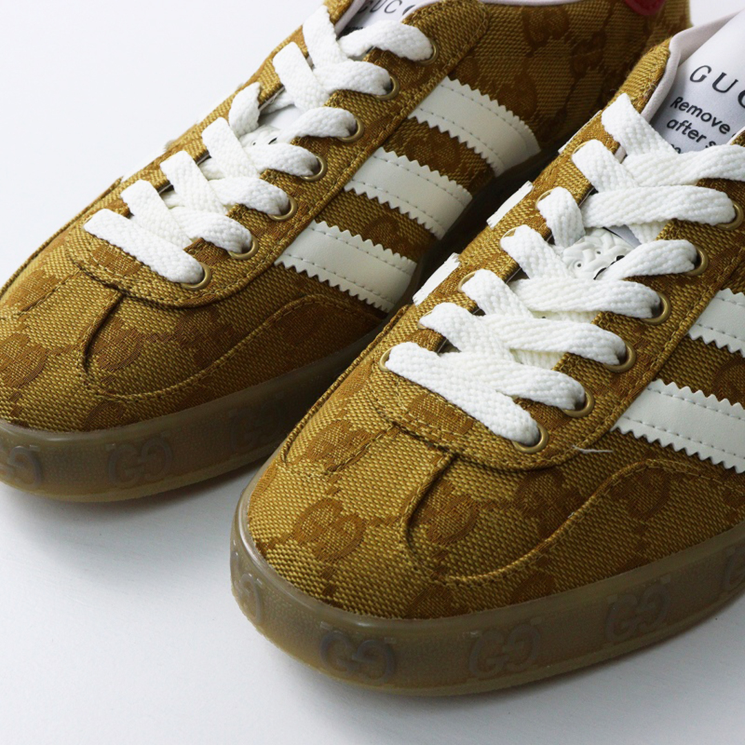 GUCCI - 未使用 グッチ x アディダス GUCCI adidas 646652 Gazelle GG