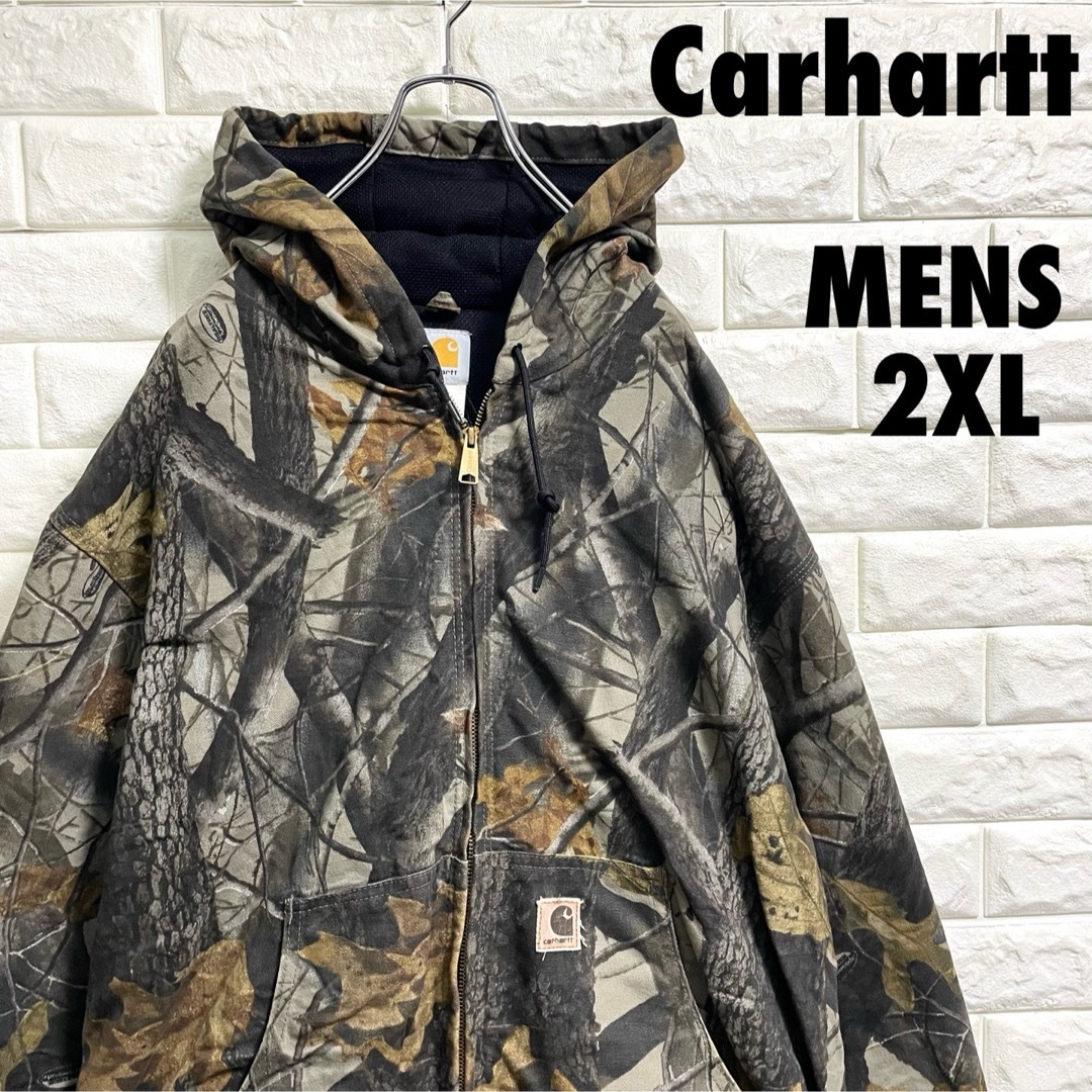 carhartt - カーハート リアルツリー柄 アクティブパーカー ダック