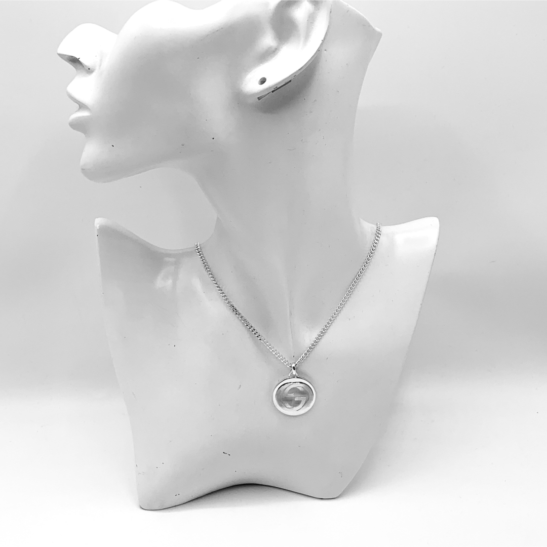 GUCCI - 【鏡面仕上/美品】GUCCI インターロッキングG ギョーシェ