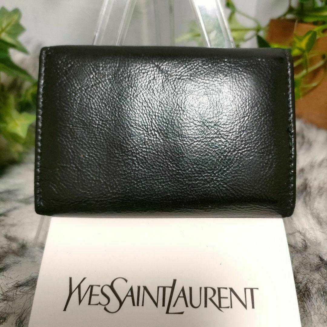 Yves Saint Laurent - 名品✨ イブサンローラン キーケース ブラック