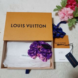 LOUIS VUITTON（ヘアゴム/シュシュ ・ パープル/紫色系）のフリマ