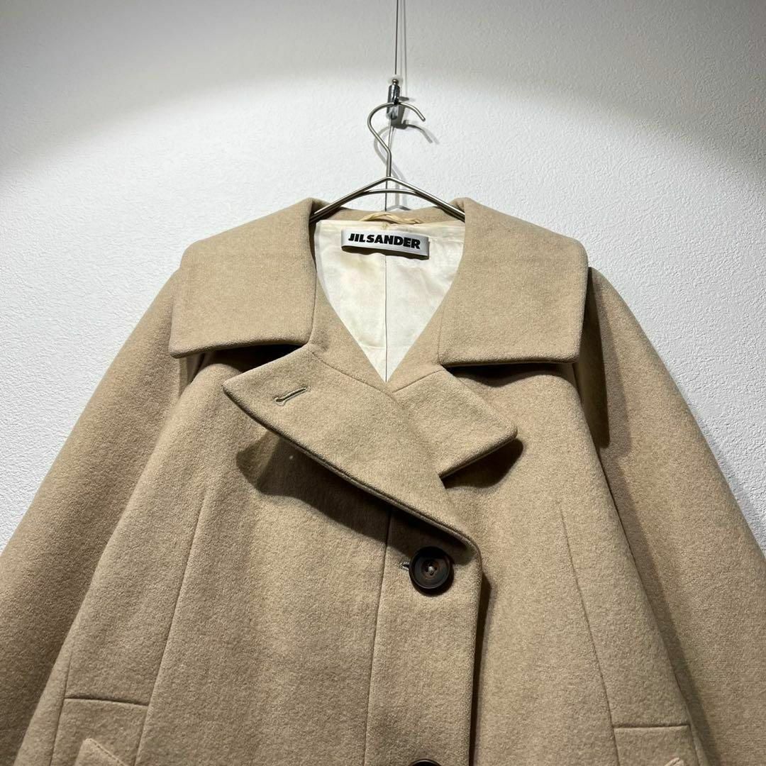 JIL SANDER - 希少 ジルサンダー 上質 ウール カシミヤ デザイン