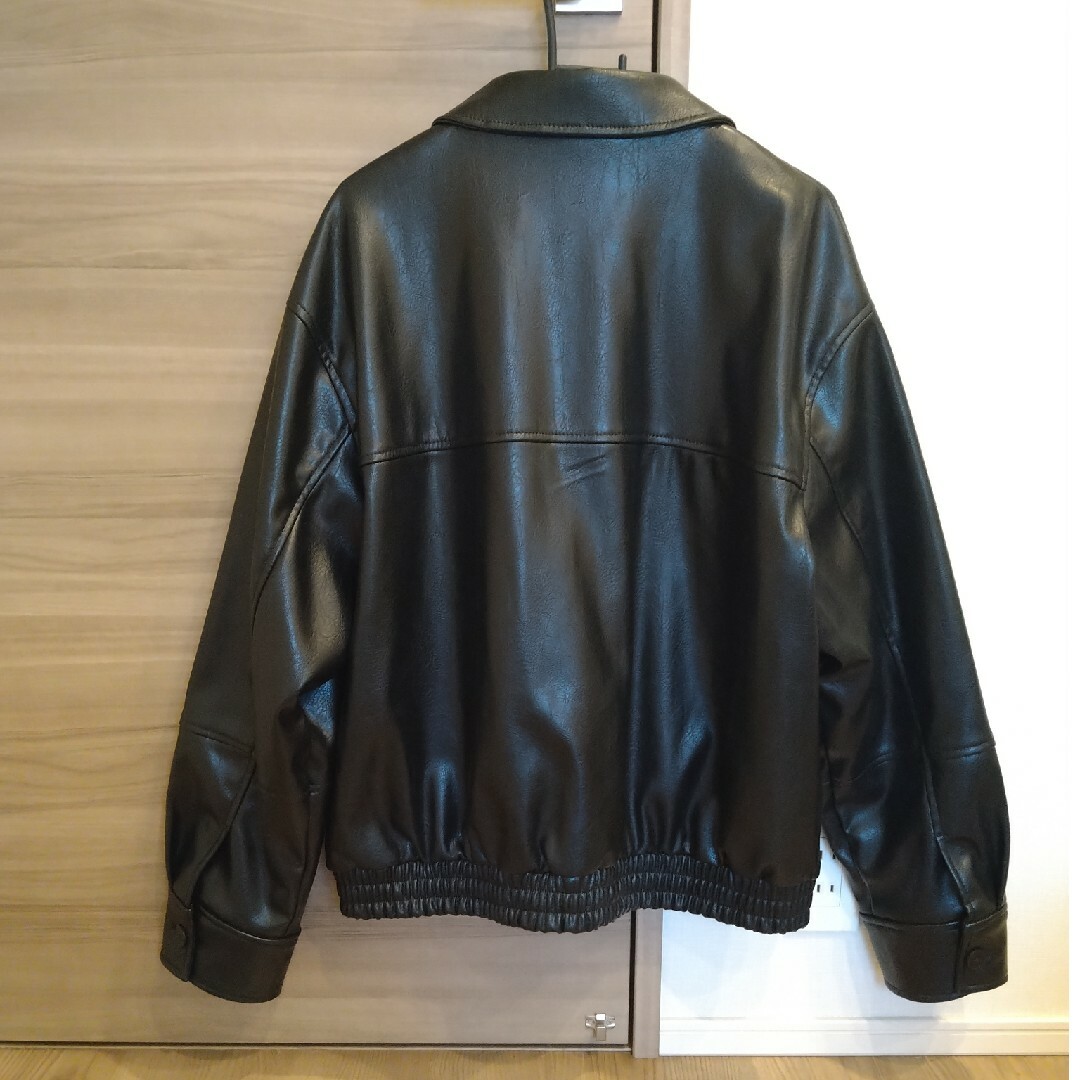 ZARA - ZARA ザラ フェイクレザーボンバージャケットの通販 by ono's