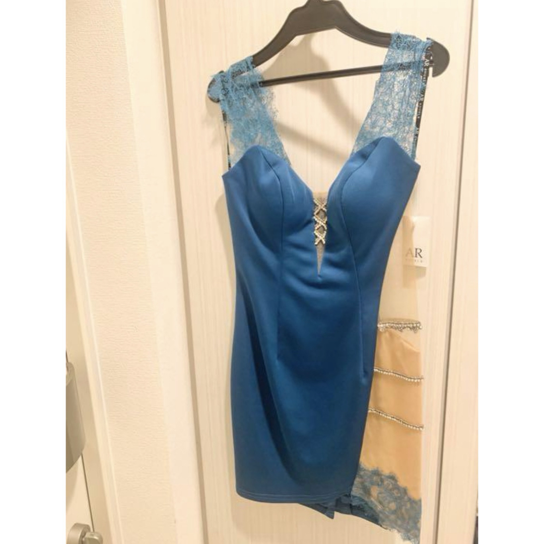 AngelR - 新品タグ付き！Angel R ブランドナイトドレス ブルー Sサイズ