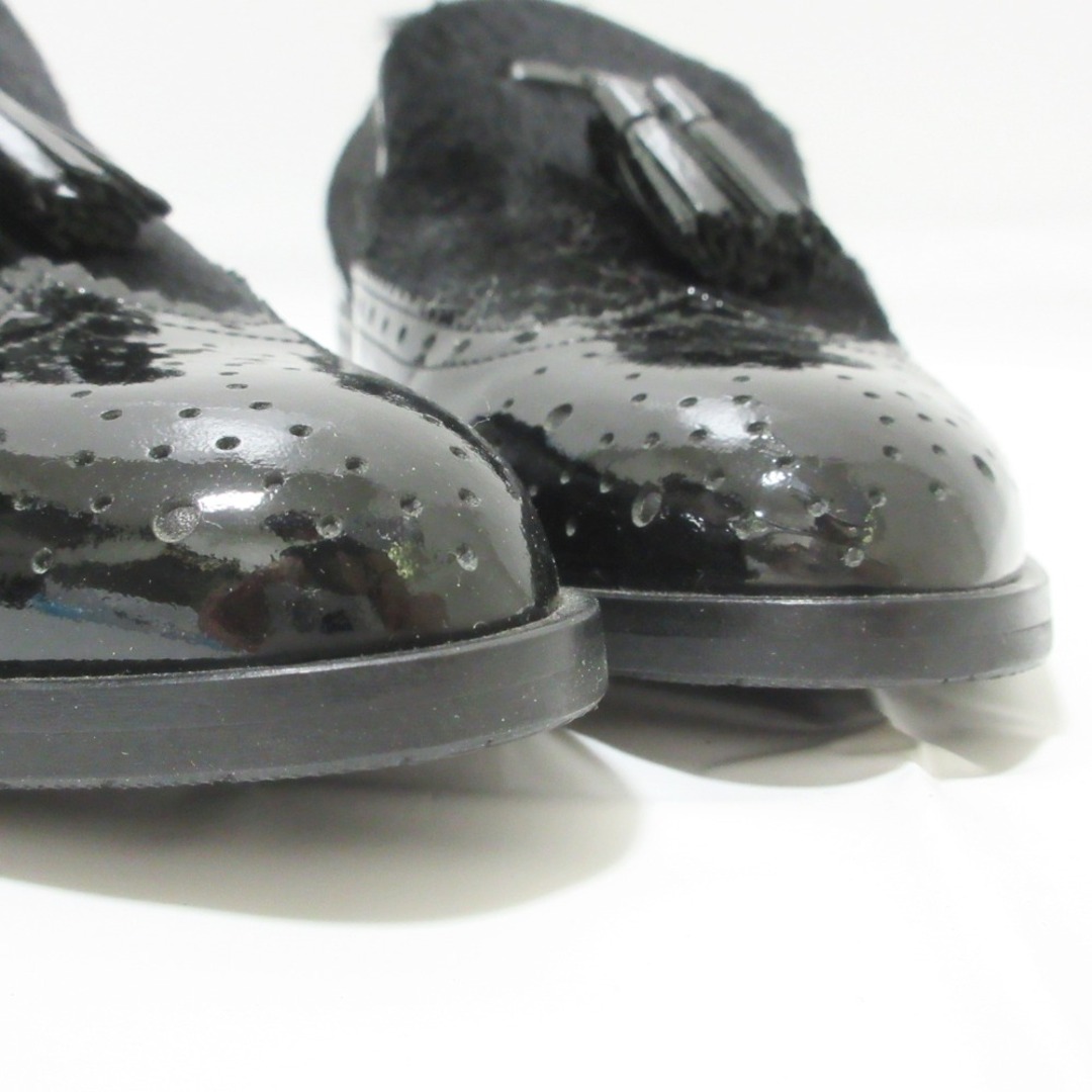 Pertini - 未使用 Pertini ペルティニ ハラコ レザー タッセル