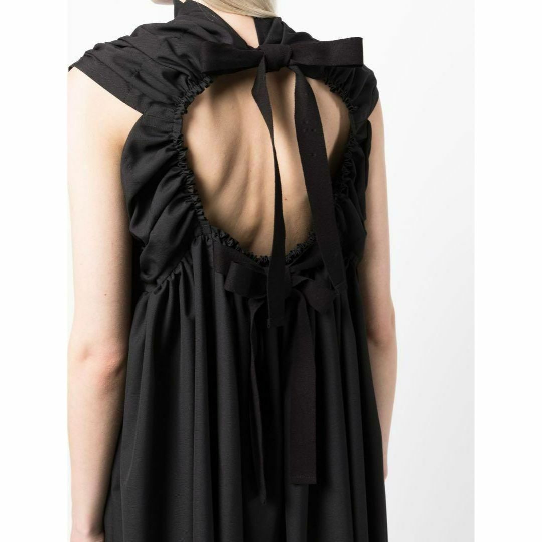 2023ss TAO タオ コムデギャルソン フリル リボンワンピースドレス 黒