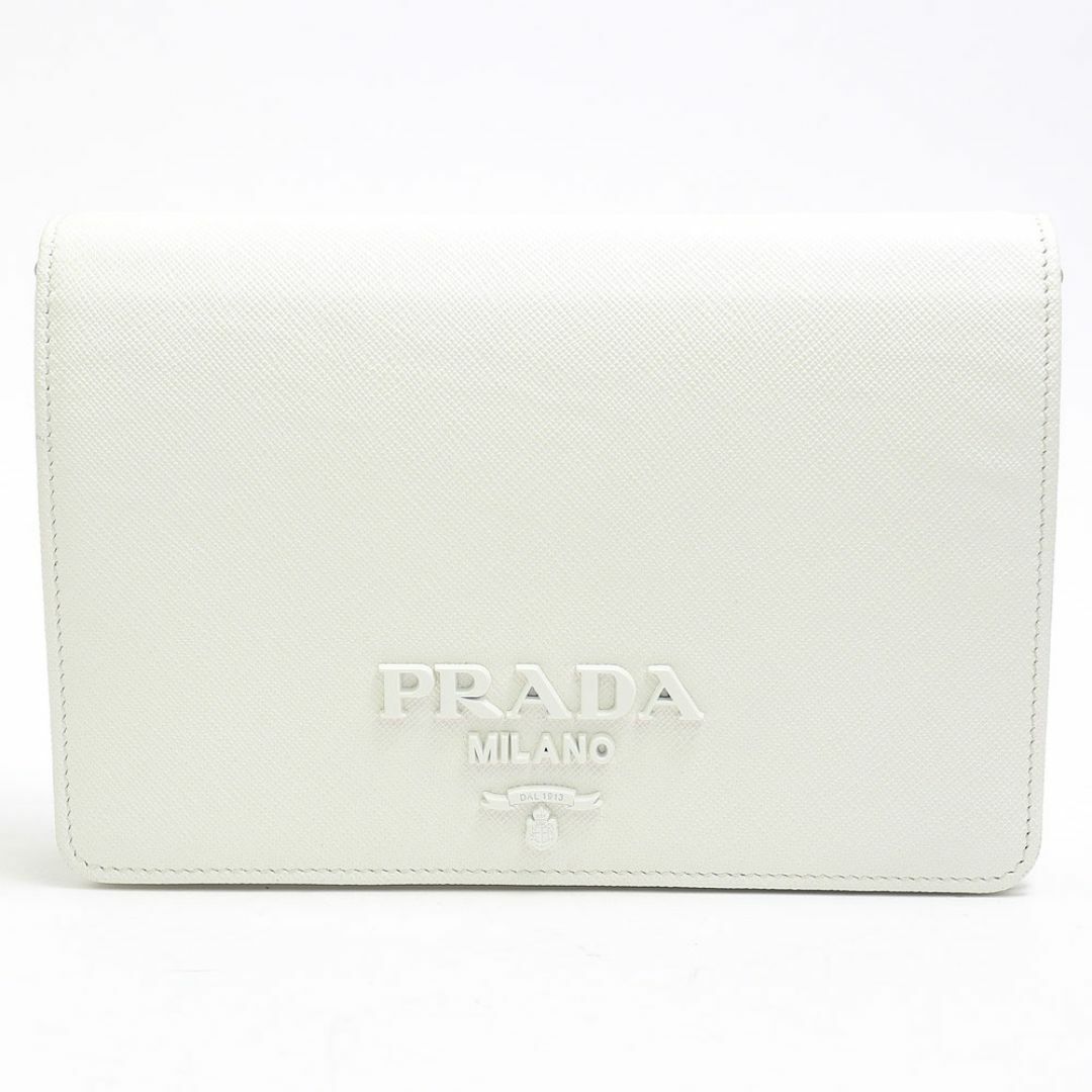 PRADA - 【美品】プラダ 【PRADA】 サフィアーノレザー チェーン