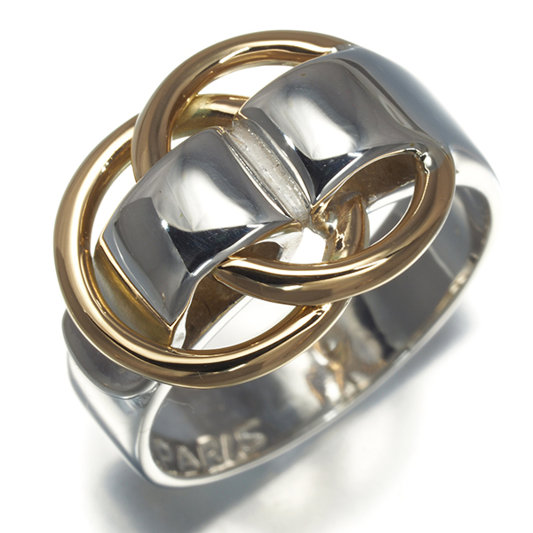 HERMES - エルメス リング ドゥザノー 14号 K18YG/シルバー800 の通販