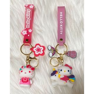 ハローキティ - 新品インポート キティちゃん フィギュア キーチェーン