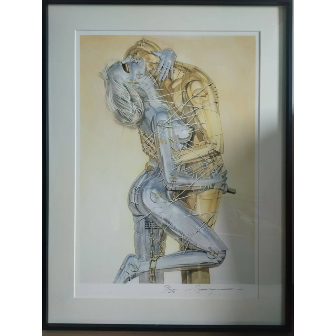 空山基（Hajime Sorayama）ロボット サイン入り版画の通販 by C-楽人's