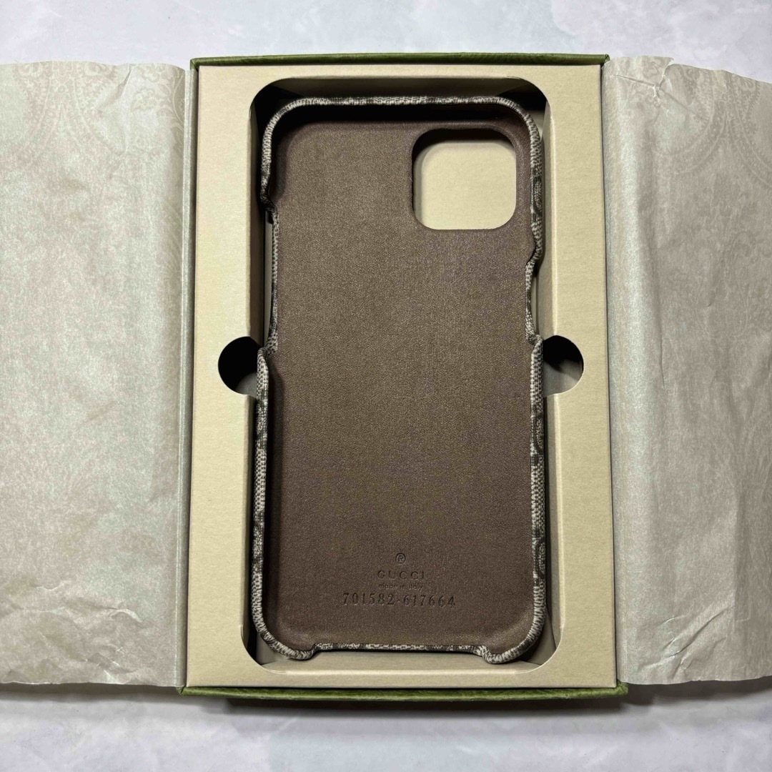 GUCCI - 新品 グッチ オフィディア GG レザー iPhone13 ケース