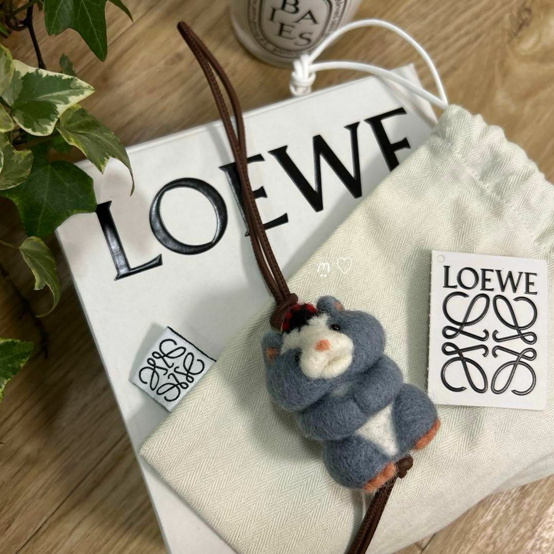 LOEWE - LOEWEロエベ スナフジタ ハムスターチャーム キーホルダー