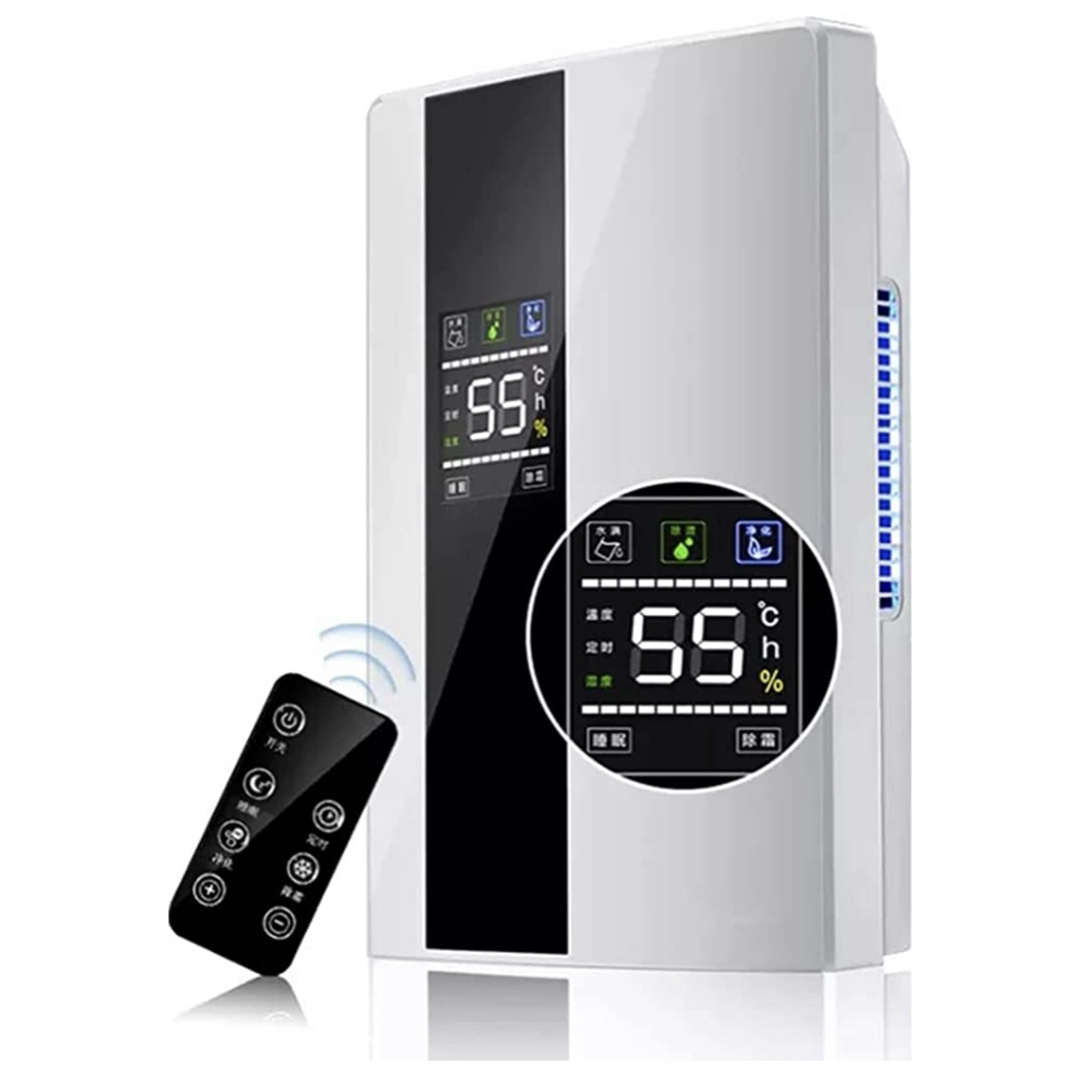 除湿機 大容量タンク じょしつき衣類乾燥機 リモコン LCDディスプレー