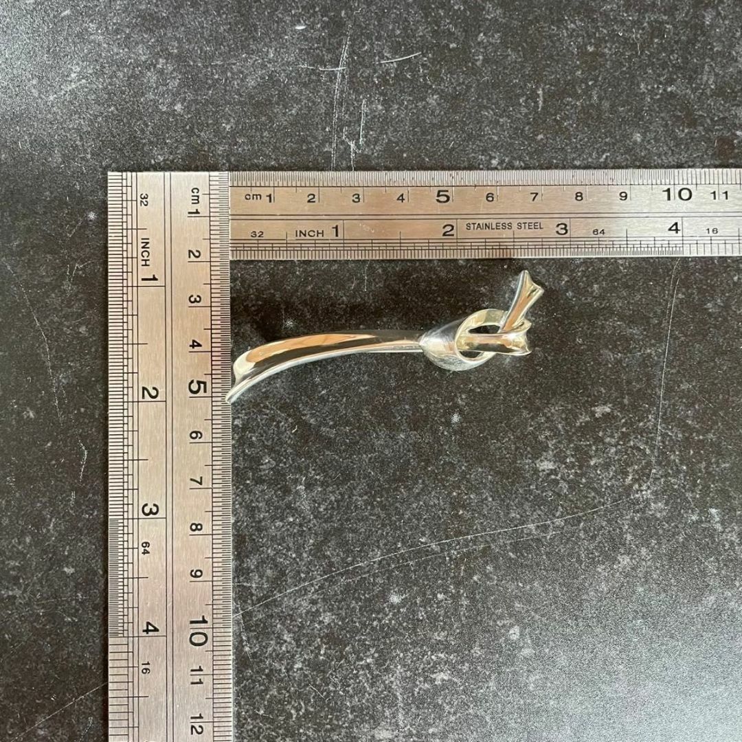 Tiffany & Co. - ティファニー リボン ノット ブローチ シルバー 925