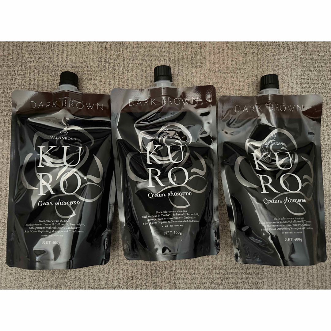 VALANROSE - 新品未使用バランローズ KUROクリームシャンプー ダーク