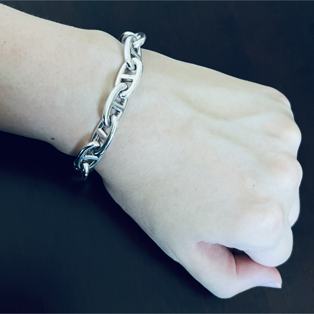 HERMES - ヴィンテージエルメス シェーヌダンクル ブレスレット