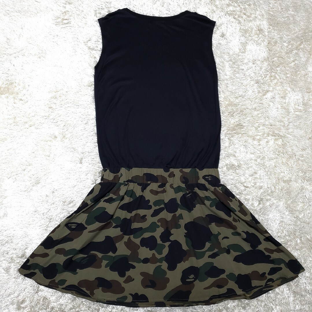 A BATHING APE - 極美品✨A BATHING APE ノースリーブワンピース