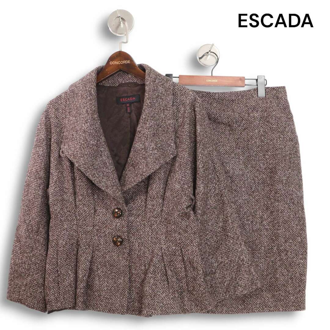 ESCADA - ESCADA エスカーダ 秋冬 アルパカ♪ ツイード ジャケット
