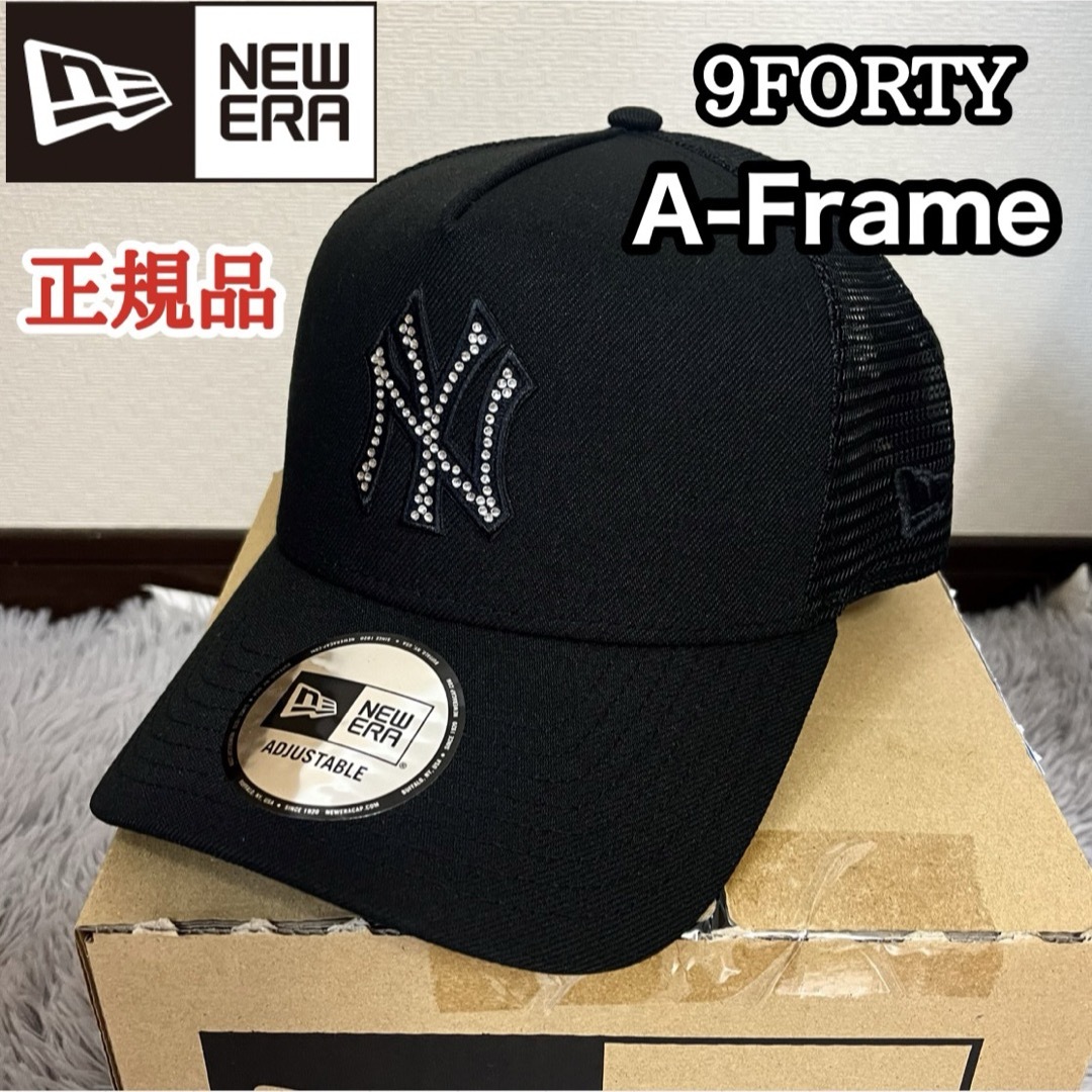 NEW ERA - ニューエラ キャップ 帽子 NY ヤンキース ラインストーン