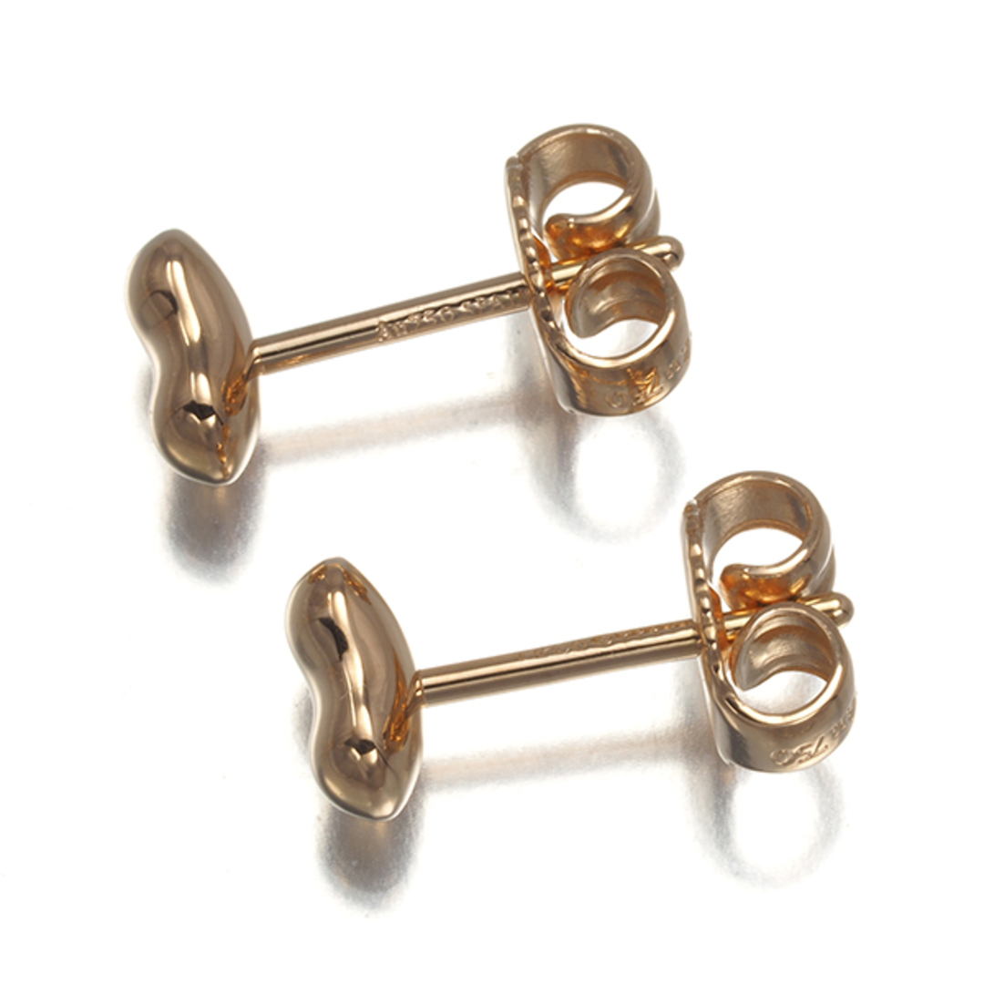 Tiffany & Co. - ティファニー ピアス ビーン K18PG の通販 by GREEBER